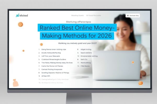 Ranked: Best Online Money-Making Methods for 2026