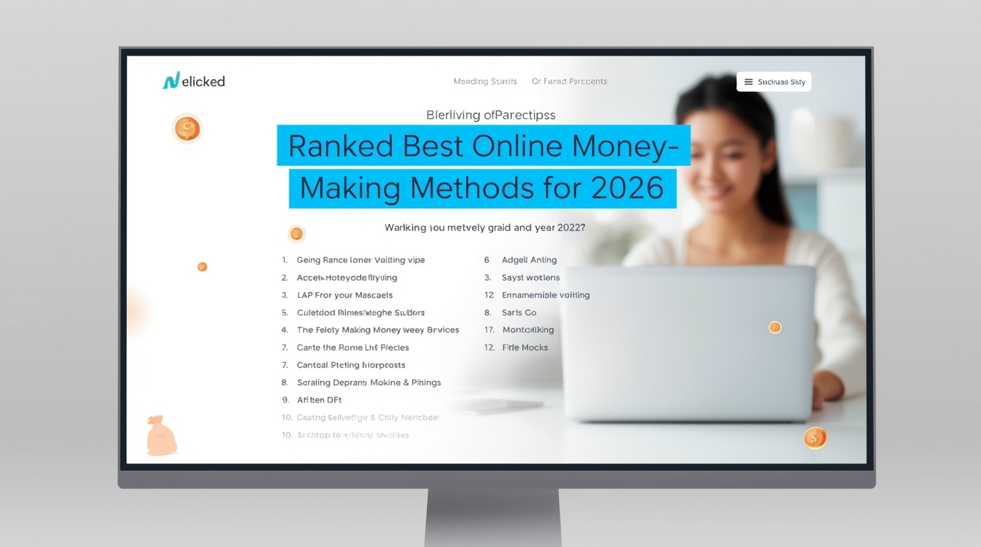 Ranked: Best Online Money-Making Methods for 2026